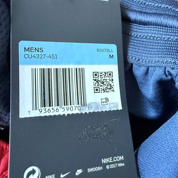New with Tags Nike Dri-FIT HBR Basketball Shorts Loose Fit Sporty Athletic Sz M - Picture 5 of 9